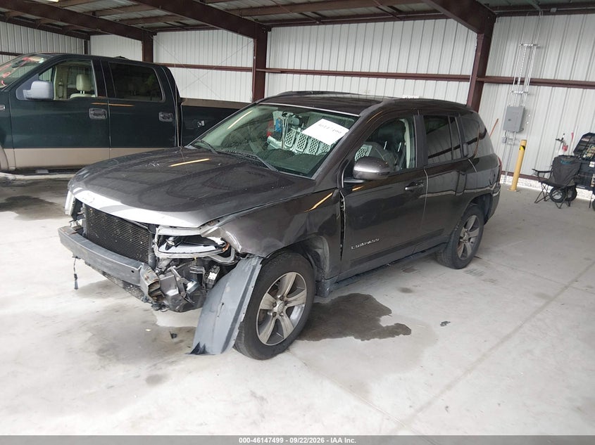Vin: 1c4njdeb9gd737074, lot: 46647256, jeep compass high altitude edition 20162