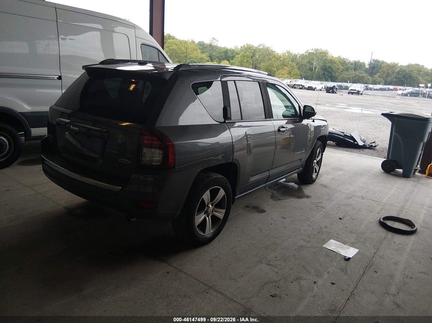 Vin: 1c4njdeb9gd737074, lot: 46647256, jeep compass high altitude edition 20164