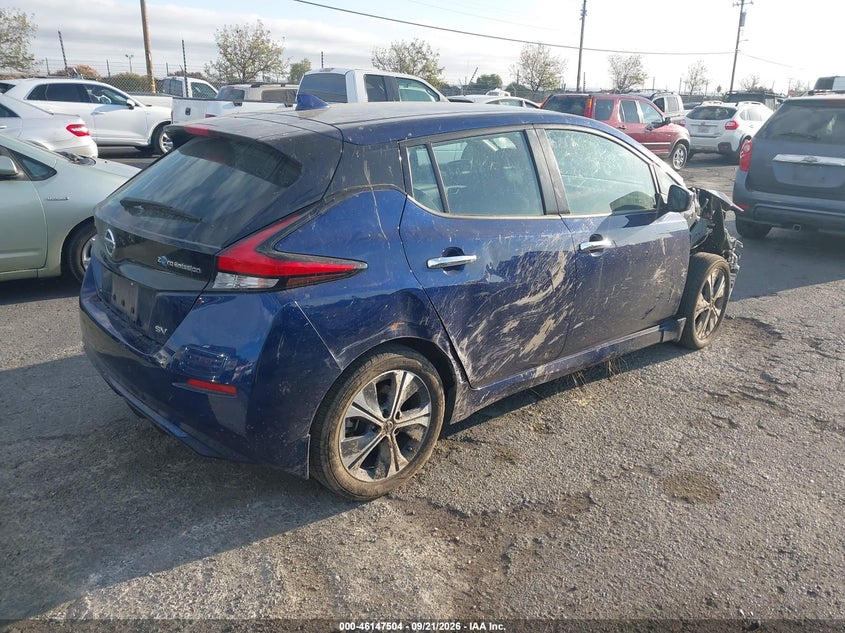 Vin: 1n4az1cv5nc553455, lot: 46647261, nissan leaf sv 20224