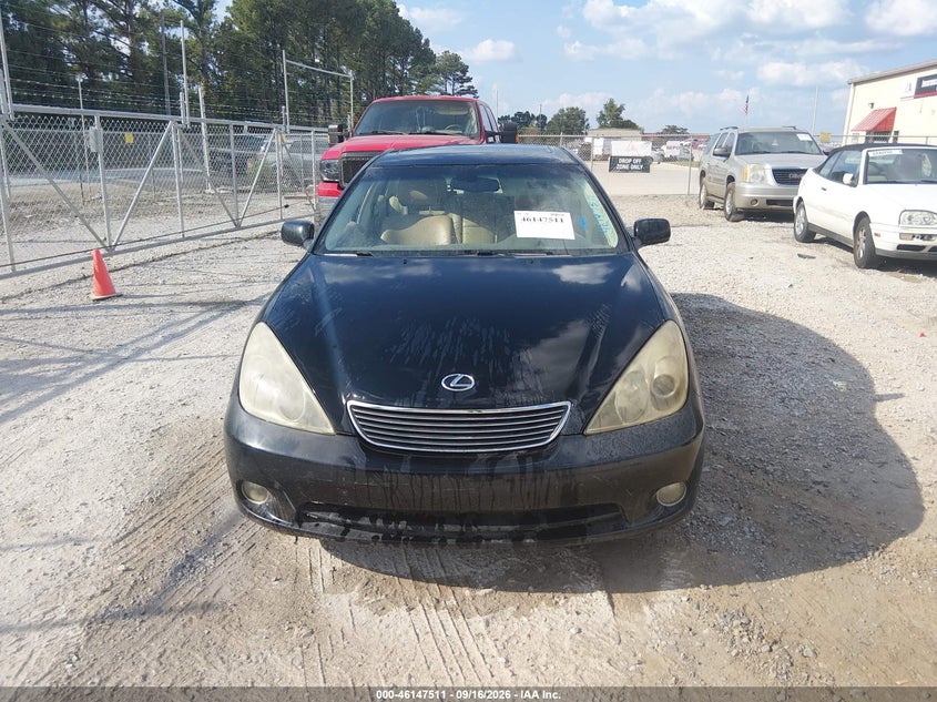 LEXUS ES 330 2005 VIN JTHBA30GX55122653