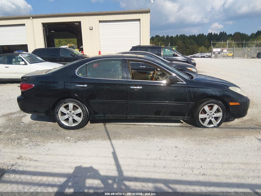 LEXUS ES 330 2005 VIN JTHBA30GX55122653