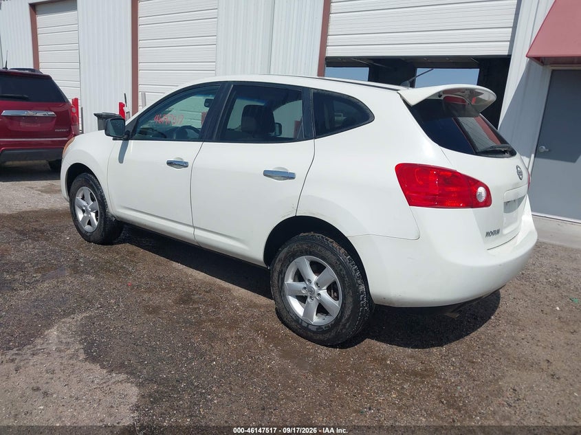 Vin: jn8as5mt1aw030949, lot: 46647273, nissan rogue s 20103