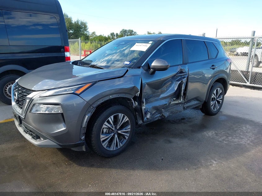 Vin: 5n1bt3ba5pc850315, lot: 46647274, nissan rogue sv fwd 20232