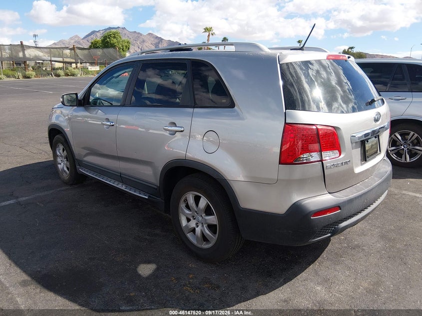 Vin: 5xykt4a66dg423224, lot: 46647277, kia sorento lx 20133
