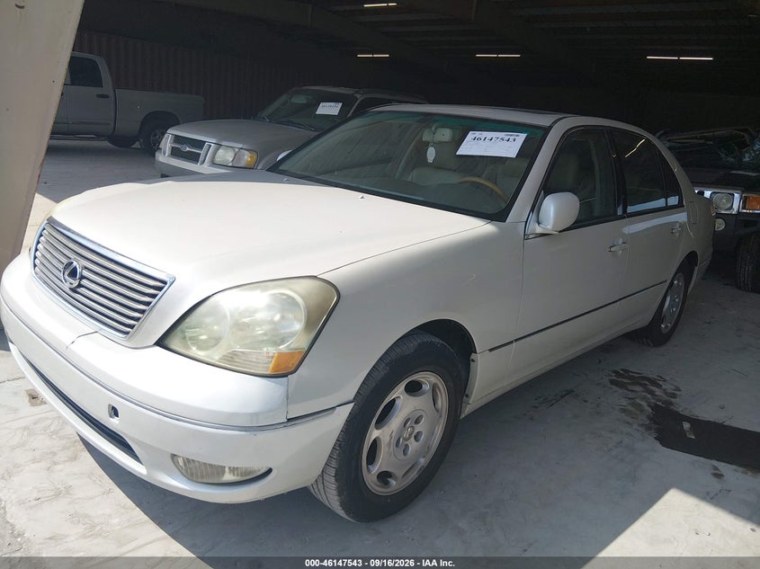 LEXUS LS 430 2001 VIN JTHBN30F910006122