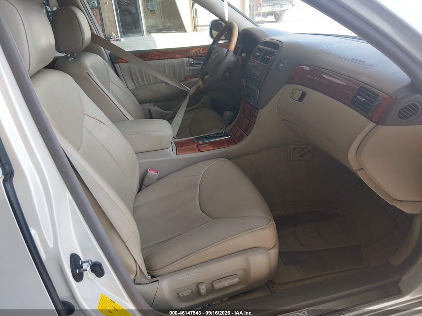 LEXUS LS 430 2001 VIN JTHBN30F910006122