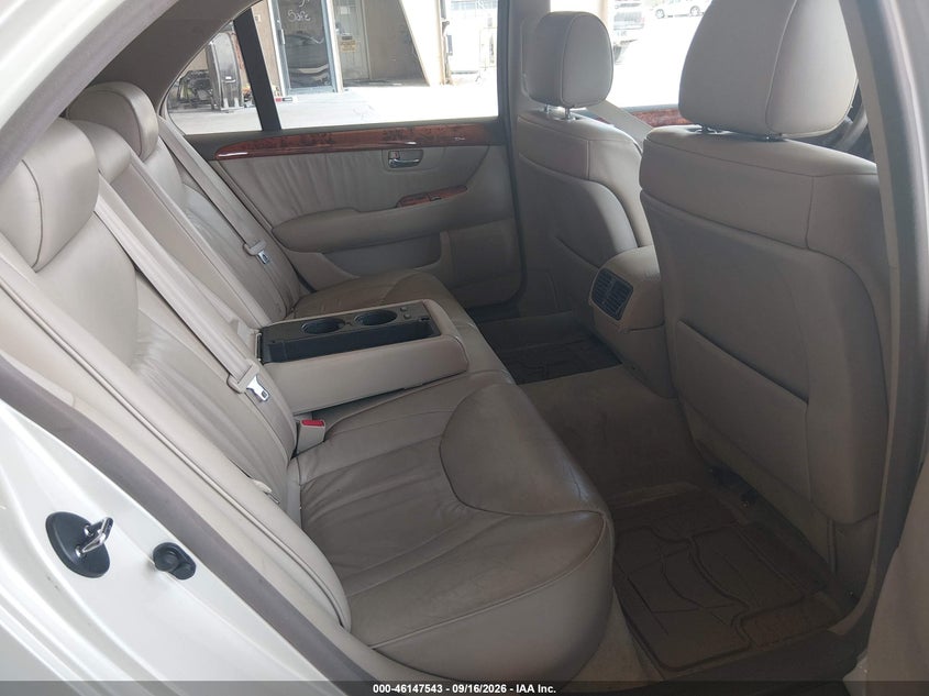 LEXUS LS 430 2001 VIN JTHBN30F910006122