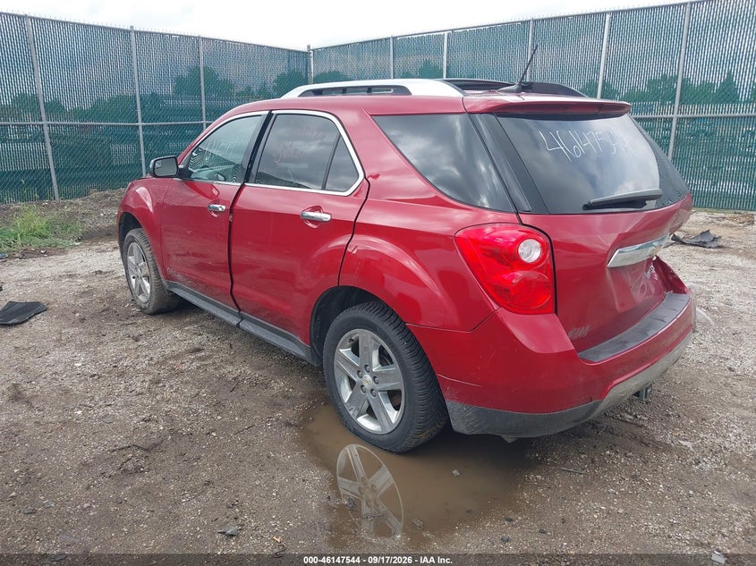Vin: 2gnaldek1e6196128, lot: 46647301, chevrolet equinox ltz 20143