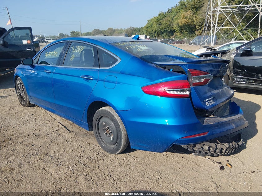 Vin: 3fa6p0d94lr192564, lot: 46647307, ford fusion titanium 20203