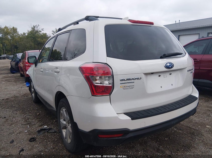Vin: jf2sjadc9gh414102, lot: 46647355, subaru forester 2.5i premium 20163