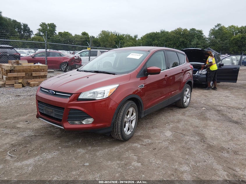 Vin: 1fmcu9gx0eud78226, lot: 46647396, ford escape se 20142