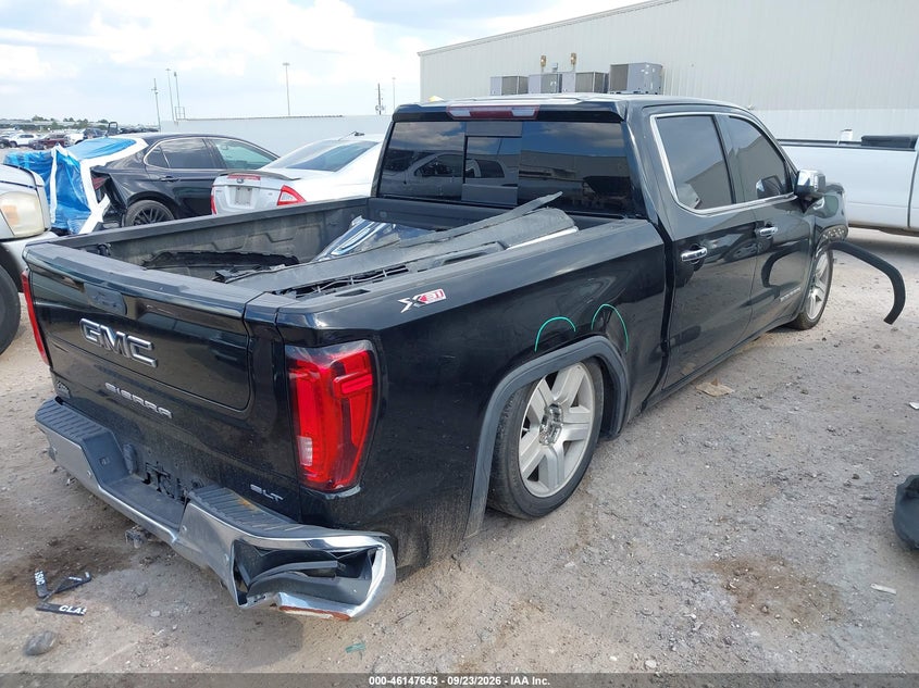Vin: 3gtu9ded0kg128098, lot: 46647400, gmc sierra 1500 slt 20194