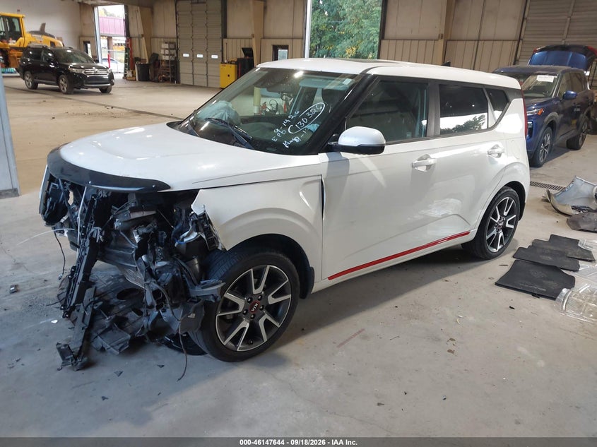 Vin: kndj63au5m7130326, lot: 46647401, kia soul gt-line 20212