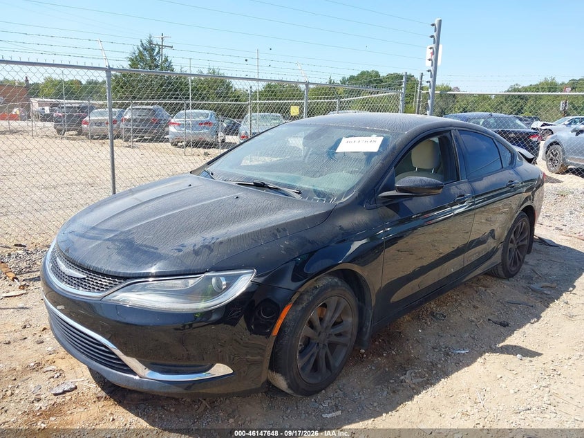 Vin: 1c3cccab5gn137927, lot: 46647405, chrysler 200 limited 20162