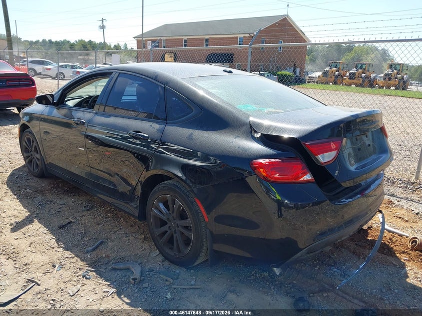 Vin: 1c3cccab5gn137927, lot: 46647405, chrysler 200 limited 20163