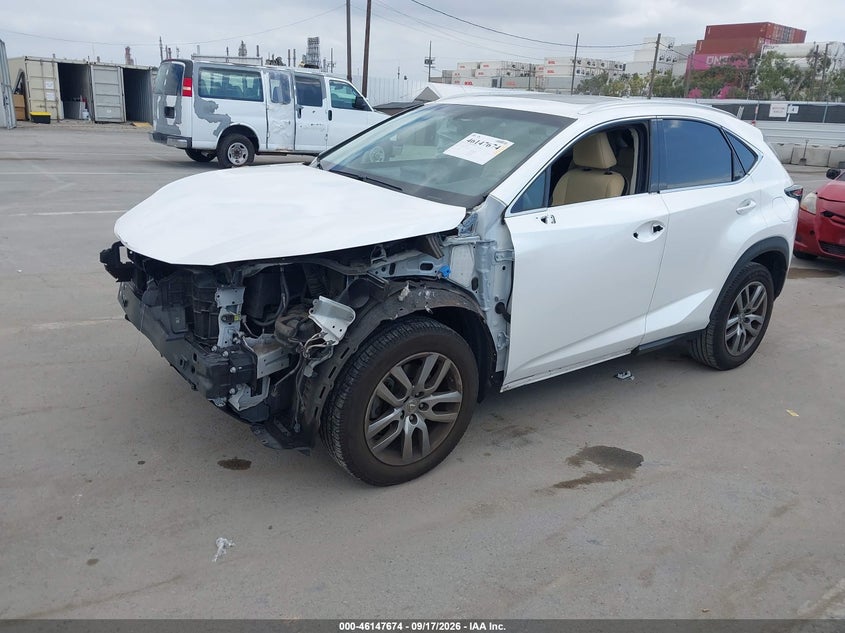 Vin: jtjyarbz8g2032433, lot: 46647431, lexus nx 200t 20162