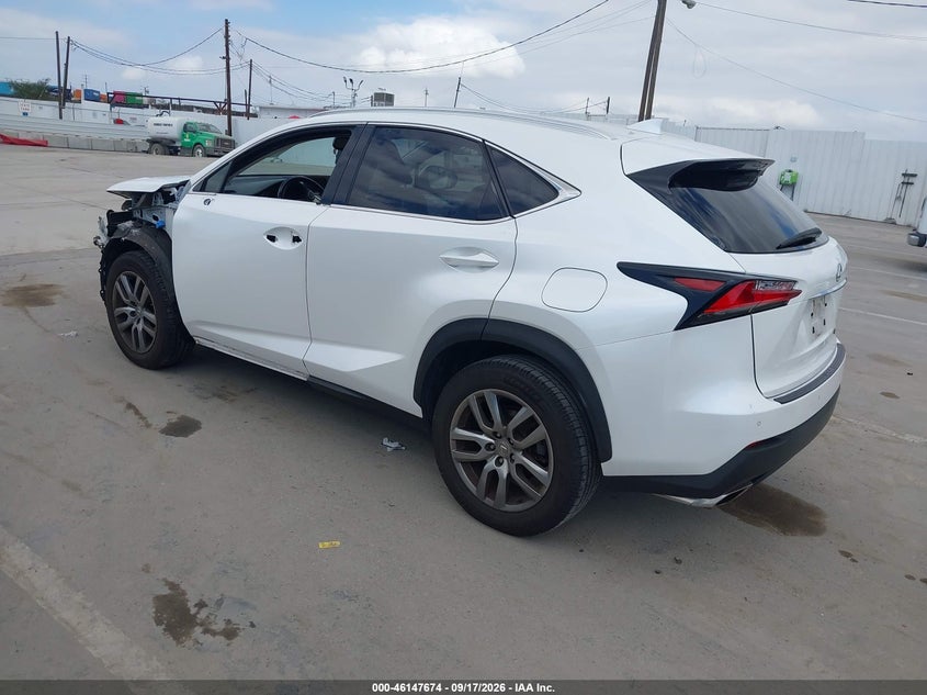 Vin: jtjyarbz8g2032433, lot: 46647431, lexus nx 200t 20163