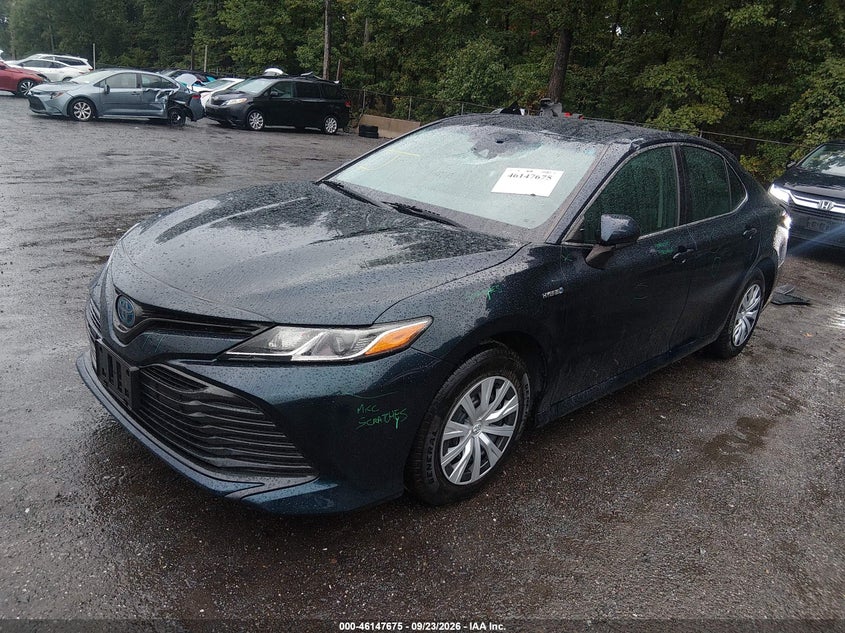 Vin: 4t1c31ak4lu546335, lot: 46647433, toyota camry le hybrid 20202