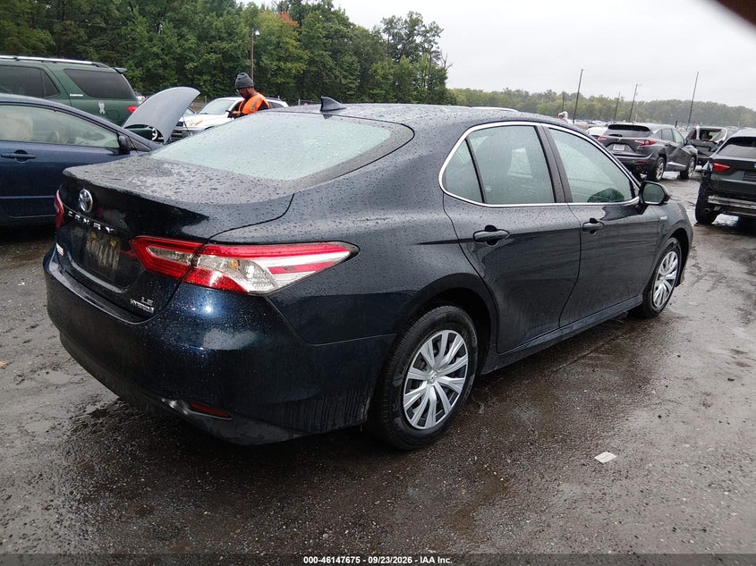 Vin: 4t1c31ak4lu546335, lot: 46647433, toyota camry le hybrid 20204