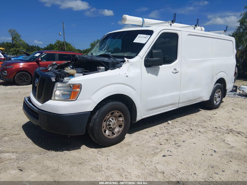 Vin: 1n6bf0kl2fn801097, lot: 46647439, nissan nv cargo nv1500 sv v6 20152
