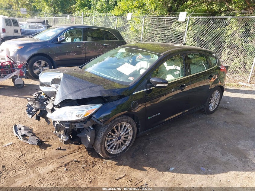 Vin: 1fadp3r49fl292345, lot: 46647464, ford focus electric 20152
