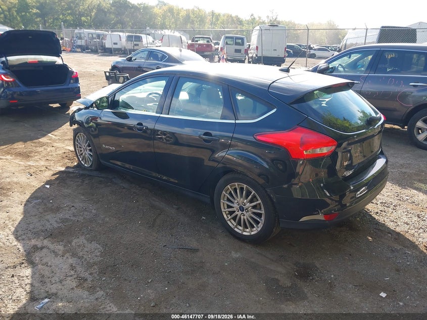 Vin: 1fadp3r49fl292345, lot: 46647464, ford focus electric 20153