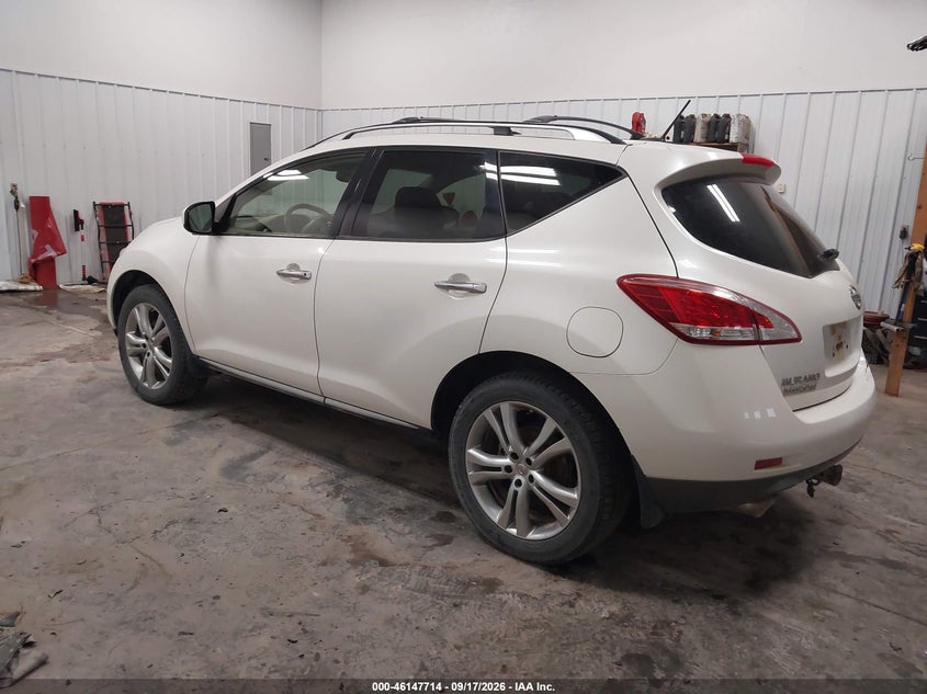 Vin: jn8az1mw3dw312593, lot: 46647471, nissan murano le 20133