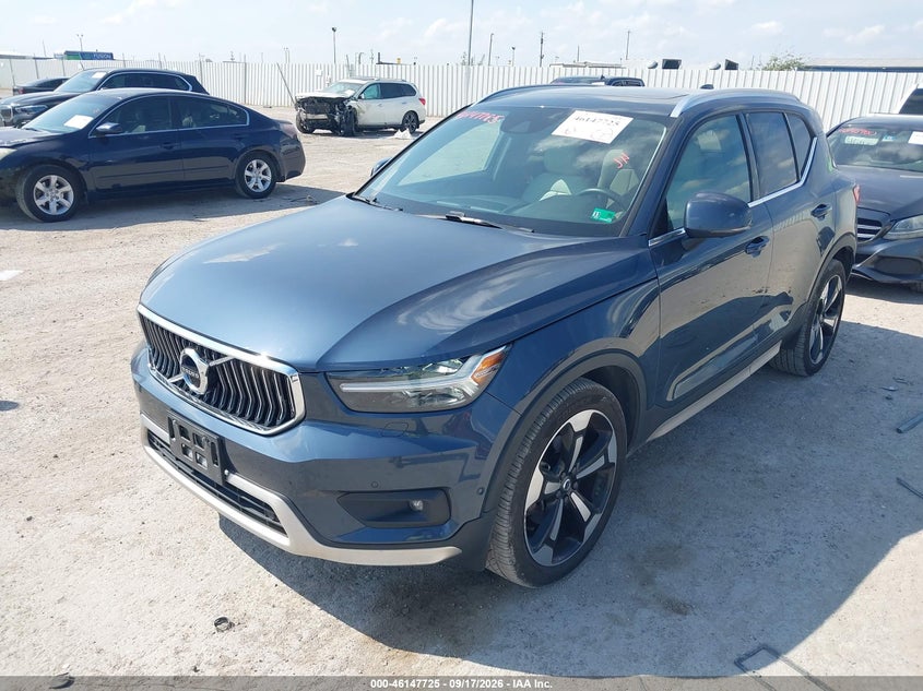 2019 Volvo XC40, Звичайний знос, IAAI, VIN YV4AC2HL0K2053078 — фото 2