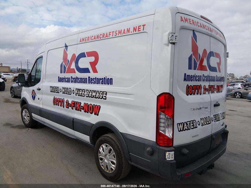 Vin: 1ftyr2cg7gkb47332, lot: 46647505, ford transit-250 20163