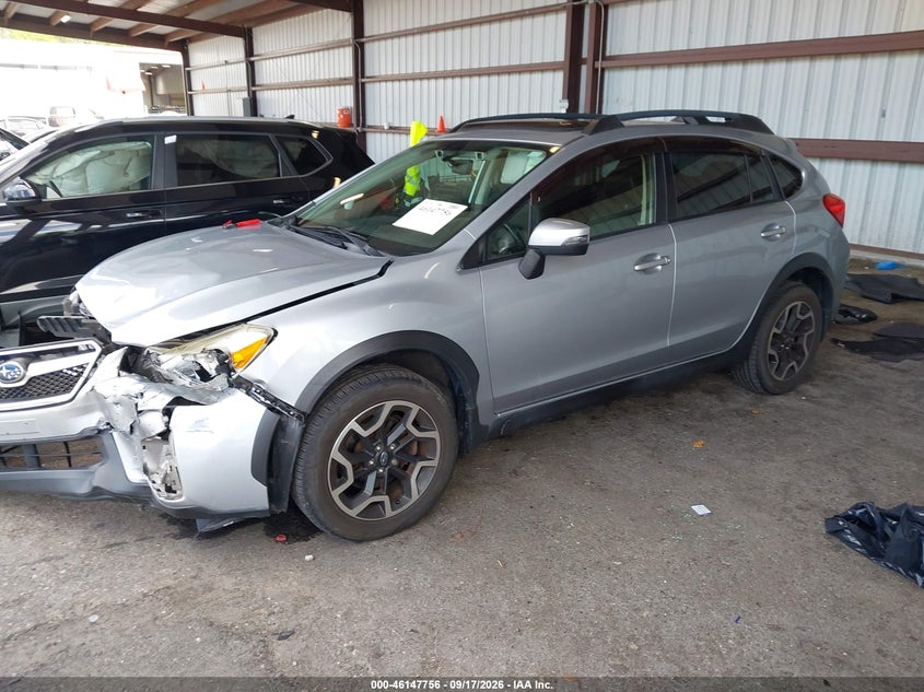 Vin: jf2gpanc6hh207638, lot: 46647513, subaru crosstrek 2.0i limited 20172