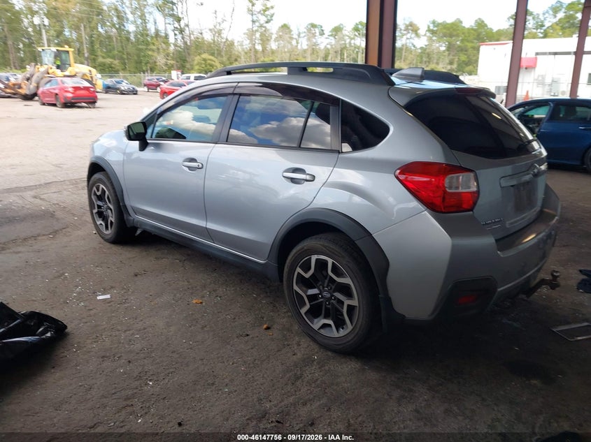 Vin: jf2gpanc6hh207638, lot: 46647513, subaru crosstrek 2.0i limited 20173