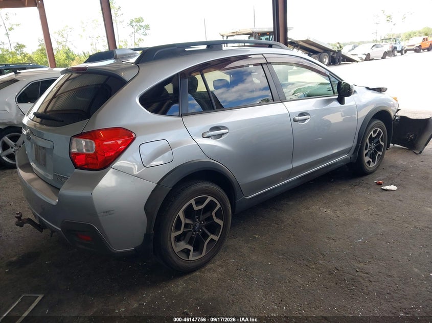 Vin: jf2gpanc6hh207638, lot: 46647513, subaru crosstrek 2.0i limited 20174