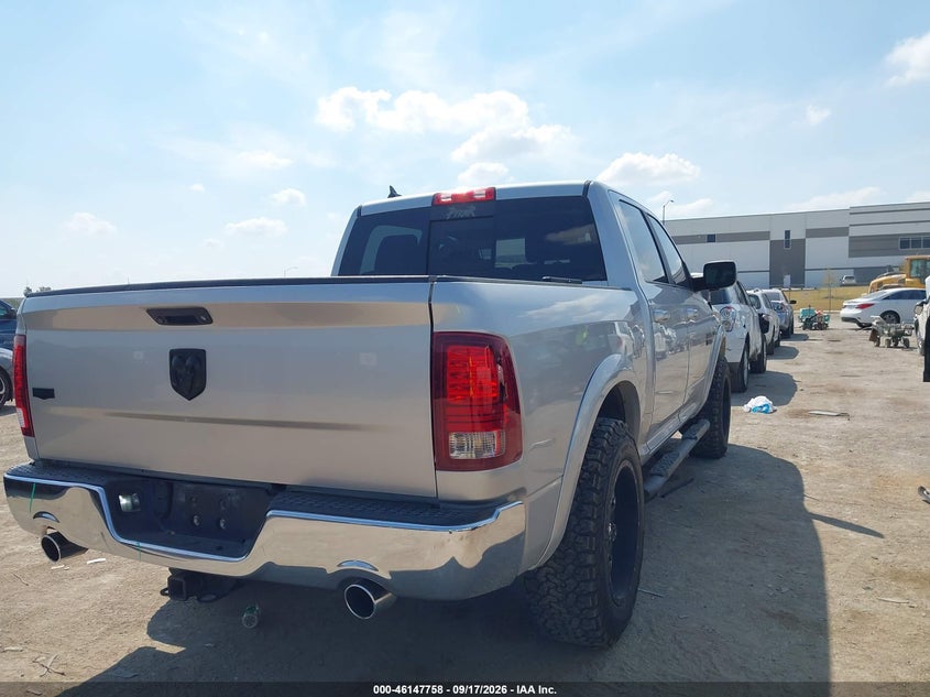 Vin: 1c6rr7nt6js224699, lot: 46647515, ram 1500 laramie  4x4 5'7 box 20184