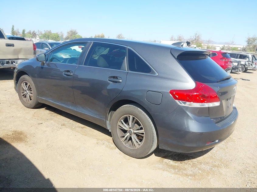 Vin: 4t3za3bb3bu049745, lot: 46647541, toyota venza 20113