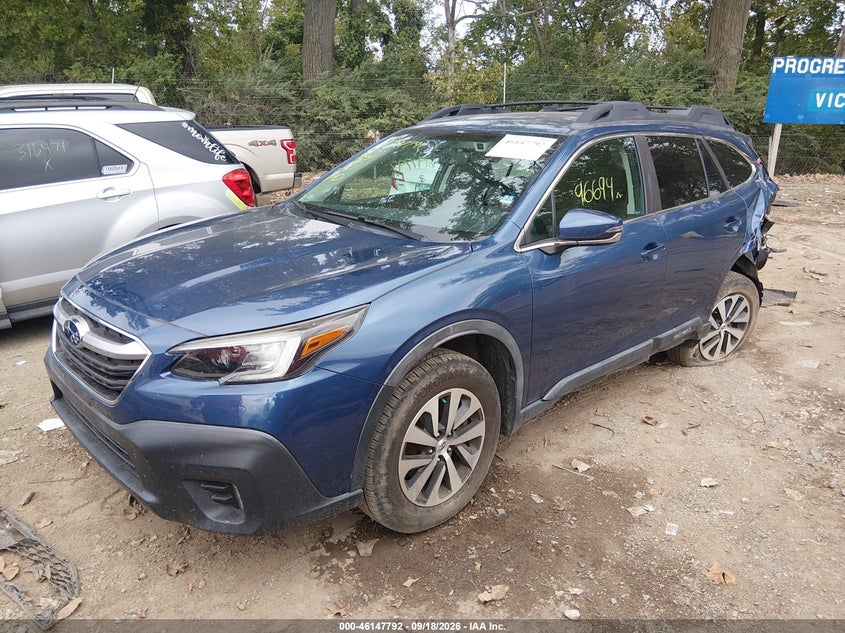 Vin: 4s4btacc6l3138880, lot: 46647549, subaru outback premium 20202