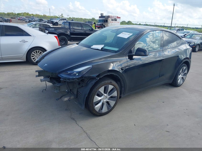 Vin: 7saygdee1ra253823, lot: 46647551, tesla model y long range dual motor all-wheel drive 20242