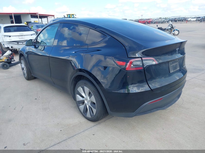 Vin: 7saygdee1ra253823, lot: 46647551, tesla model y long range dual motor all-wheel drive 20243