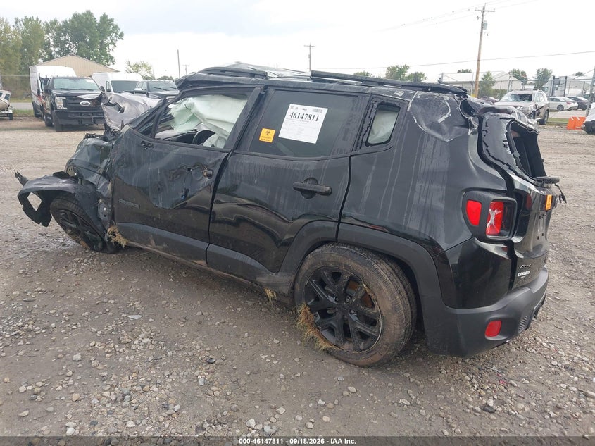 Vin: zacnjbbb8kpj87849, lot: 46647568, jeep renegade altitude 4x4 20193
