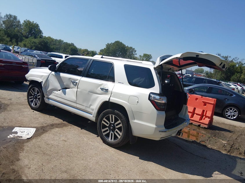 Vin: jtebu5jr8h5470004, lot: 46647569, toyota 4runner limited 20173