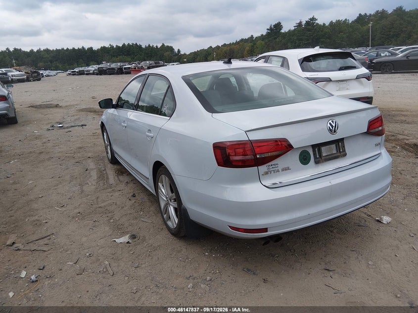 Vin: 3vwl17aj1hm389067, lot: 46647594, volkswagen jetta 1.8t sel/1.8t sel premium 20173