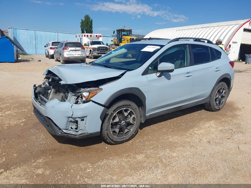 Vin: jf2gtabc8jh314650, lot: 46647609, subaru crosstrek 2.0i premium 20182