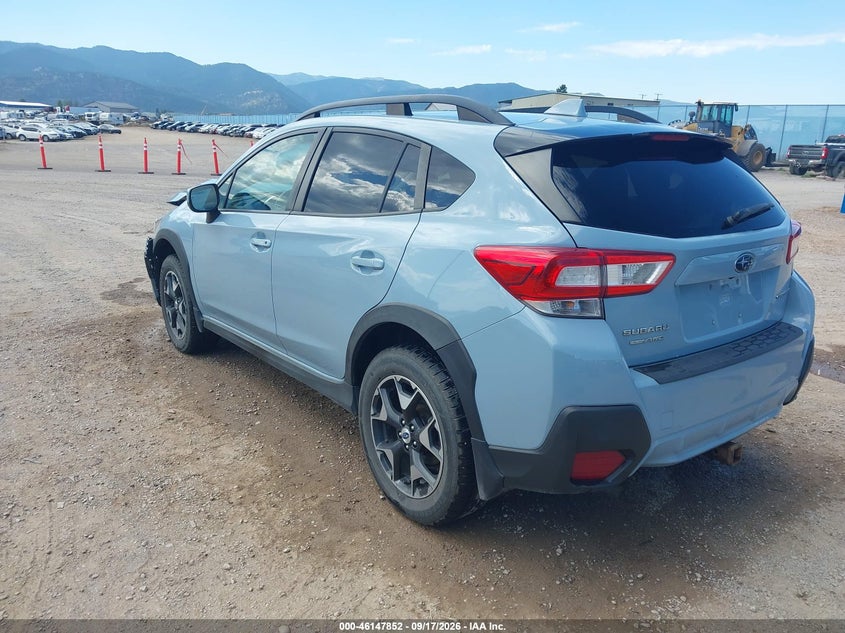 Vin: jf2gtabc8jh314650, lot: 46647609, subaru crosstrek 2.0i premium 20183