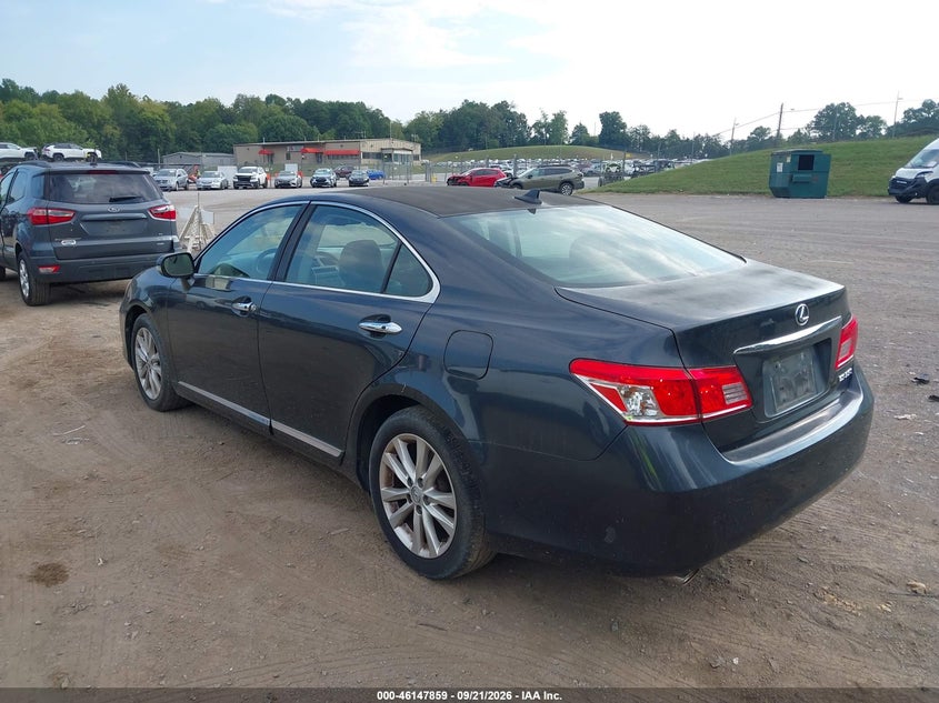 Vin: jthbk1eg9b2432610, lot: 46647615, lexus es 350 20113