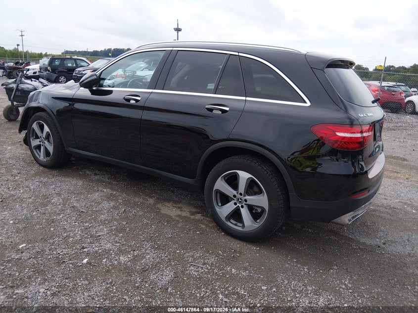 Vin: wdc0g4kb4kv150100, lot: 46647621, mercedes-benz glc 300 4matic 20193