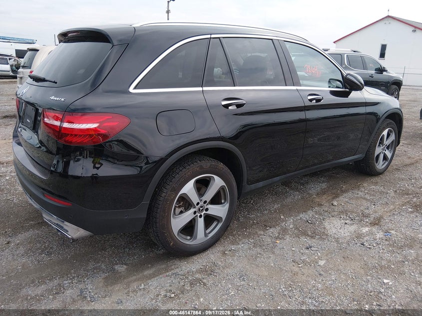 Vin: wdc0g4kb4kv150100, lot: 46647621, mercedes-benz glc 300 4matic 20194