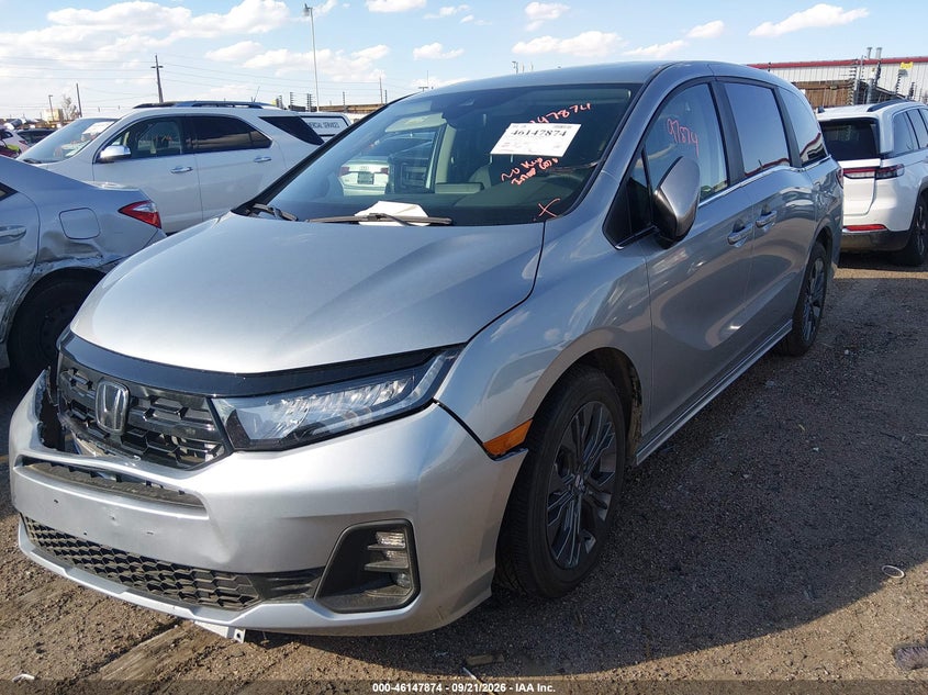 Vin: 5fnrl6h80tb077579, lot: 46647631, honda odyssey touring 20262