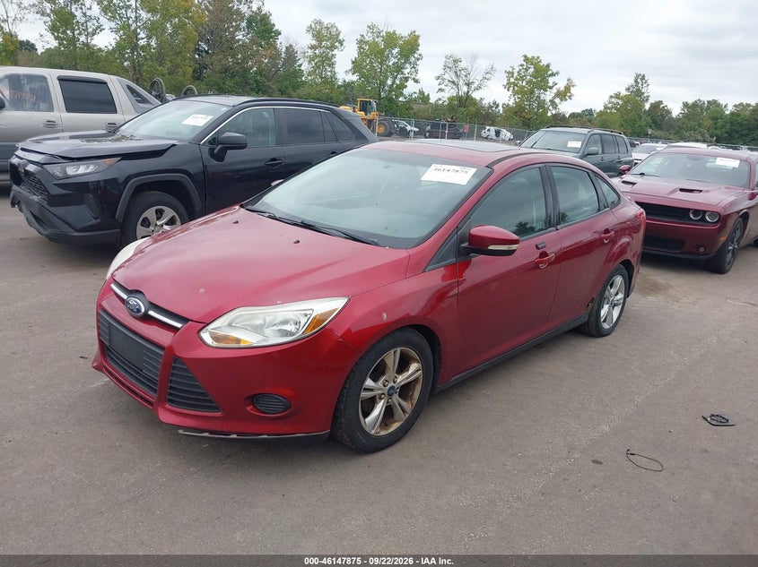 Vin: 1fadp3f25el128317, lot: 46647632, ford focus se 20142