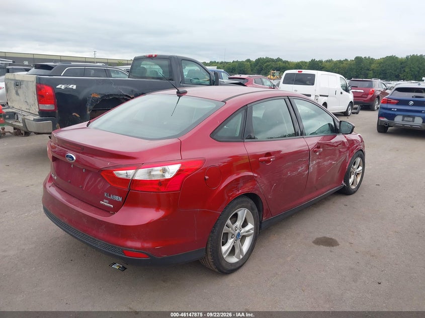 Vin: 1fadp3f25el128317, lot: 46647632, ford focus se 20144