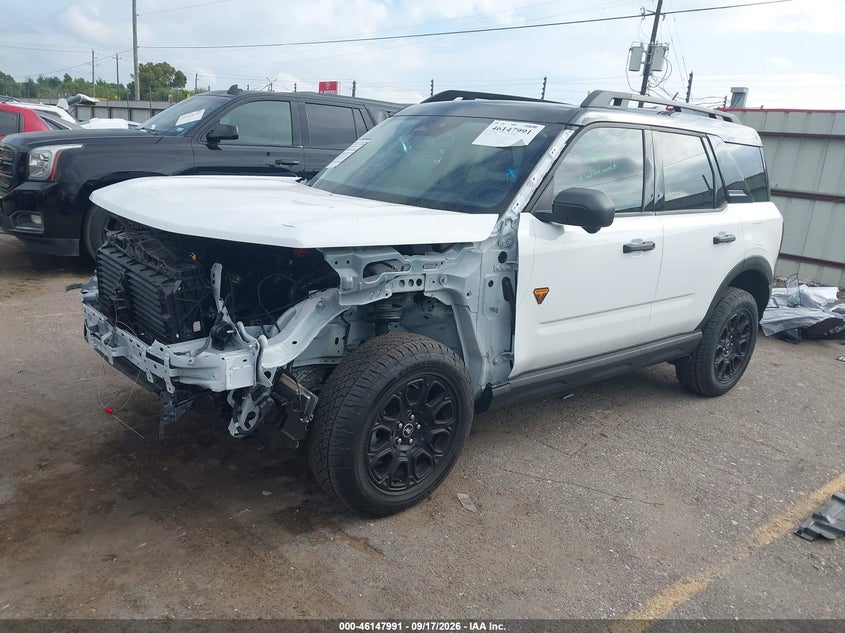 Vin: 3fmcr9da1srf35962, lot: 46647748, ford bronco sport badlands 20252