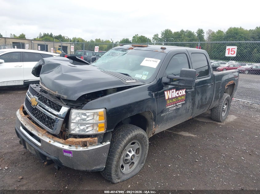 Vin: 1gc1kvc89ef113012, lot: 46647756, chevrolet silverado 2500hd work truck 20142